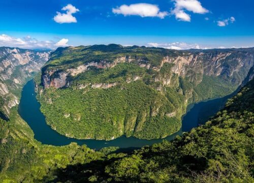 Biking Chiapas cañon del sumidero